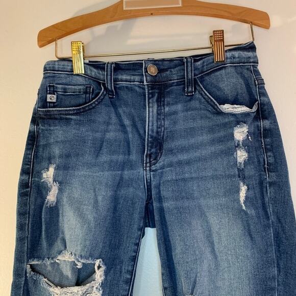 KANCAN Women’s Estilo Style MT1014 Distressed Jeans / Size: W5 Waist 26 - Picture 6 of 13